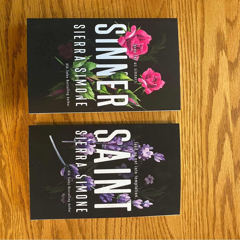 Book Set - Sinner and Saint By Sierra Simone